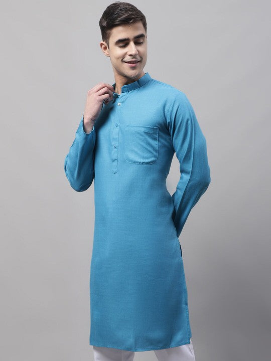 Mandarin Collar Long Sleeves Kurta