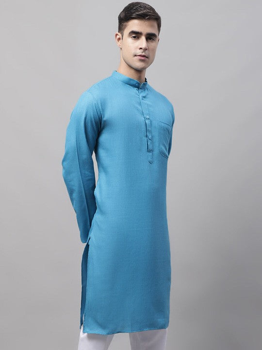 Mandarin Collar Long Sleeves Kurta