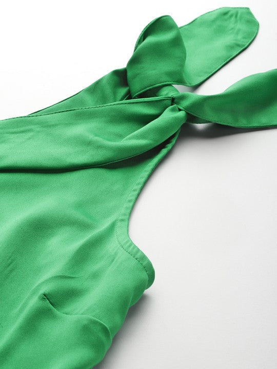 One Shoulder Satin Top