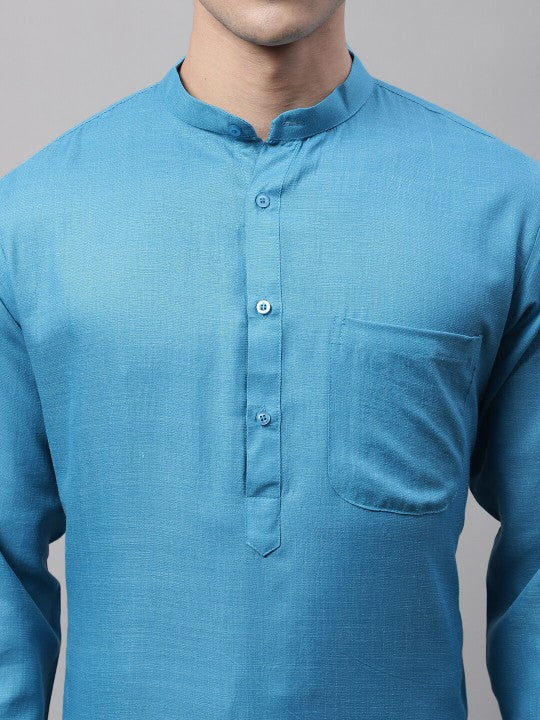 Mandarin Collar Long Sleeves Kurta