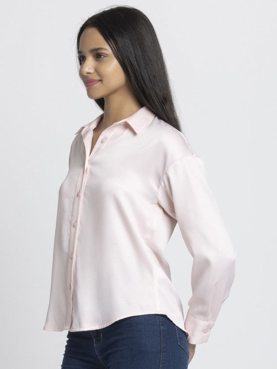Women Relaxed Opaque Casual Shirt