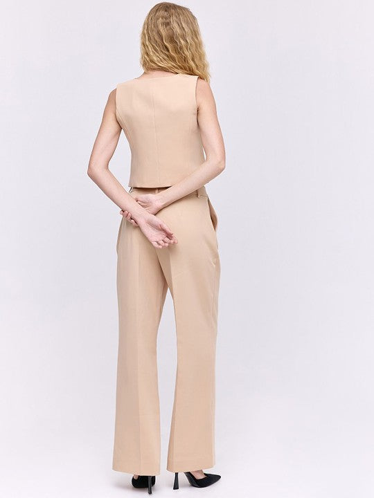 COVER STORY V-Neck Slim-Fit Waistcoat