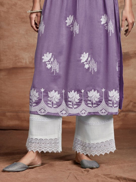 Women Chikankari Embroidery Kurta
