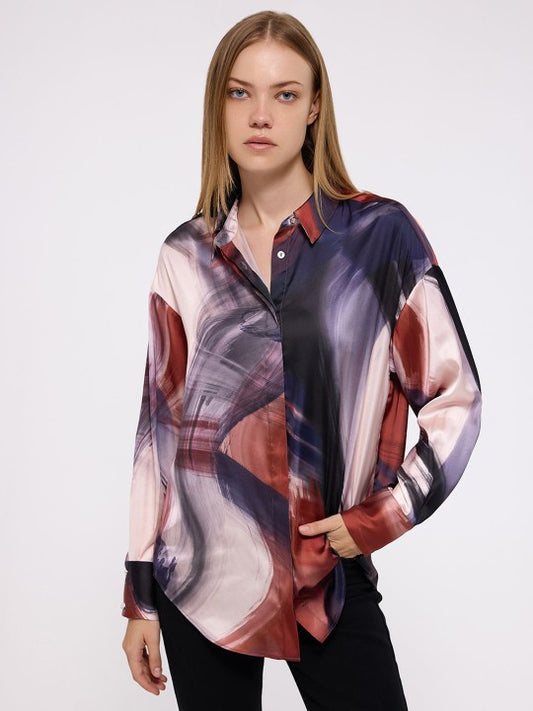 Women Opaque Printed Casual Shirt