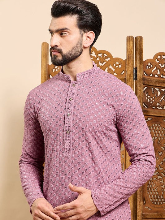 Embroidered Straight Kurta
