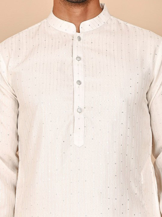 Floral Printed Mandarin Collar Straight Kurta