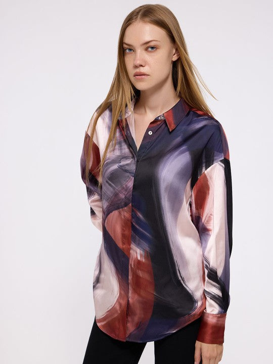 Women Opaque Printed Casual Shirt