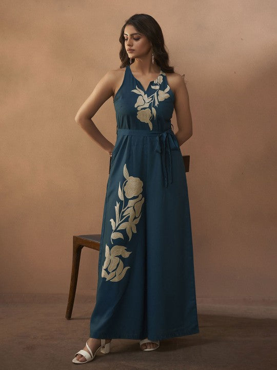 Printed Basic Jumpsuit