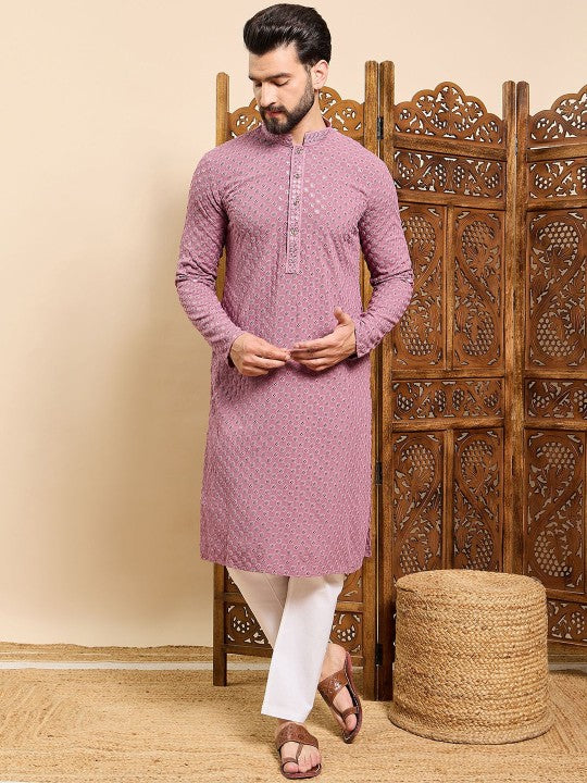Embroidered Straight Kurta
