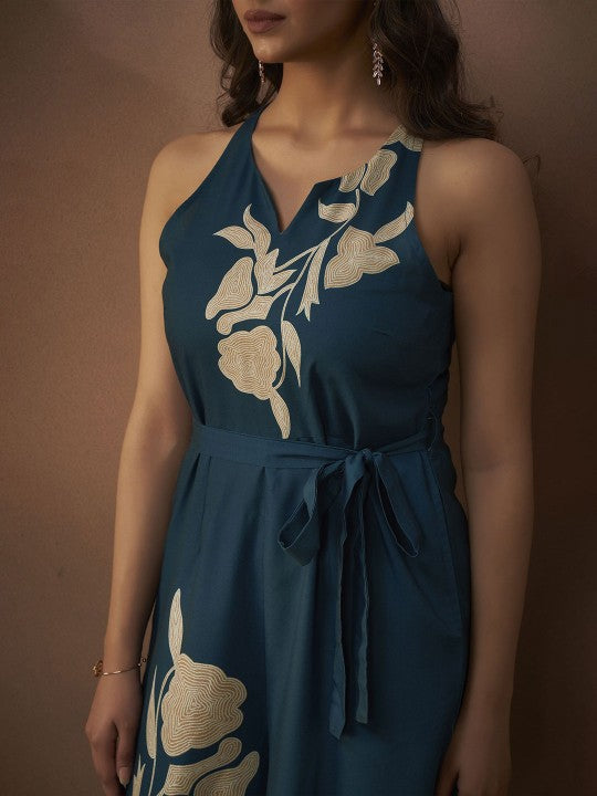 Printed Basic Jumpsuit