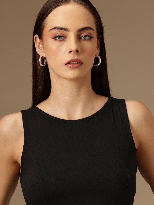 Cotton Peplum Top