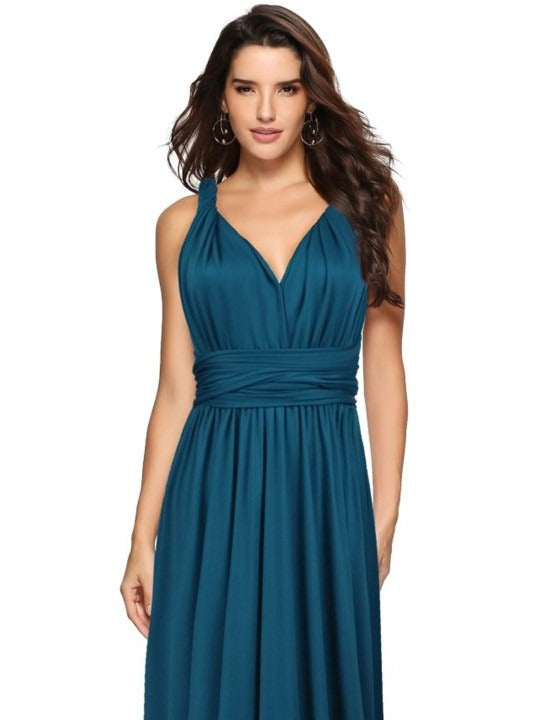 Sleeveless Maxi Gown Dress