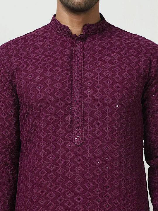 Ethnic Motifs Thread Work Kurta