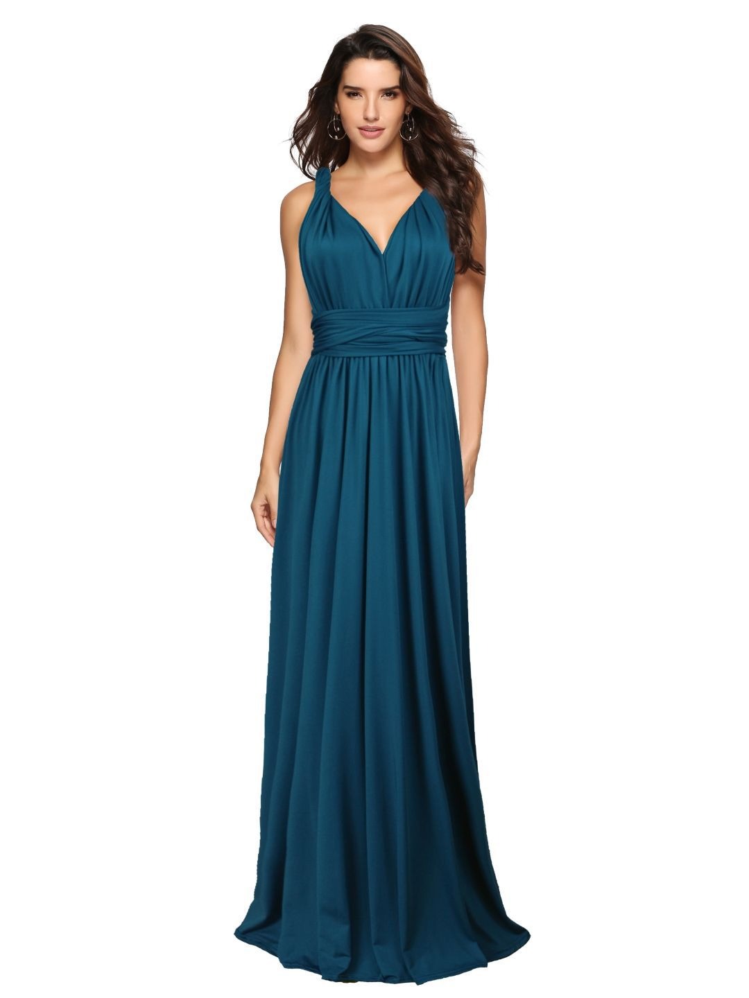 Sleeveless Maxi Gown Dress