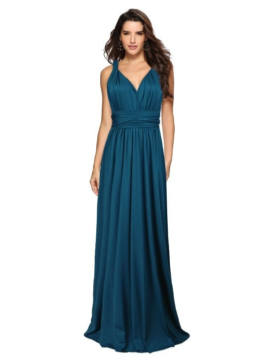 Sleeveless Maxi Gown Dress