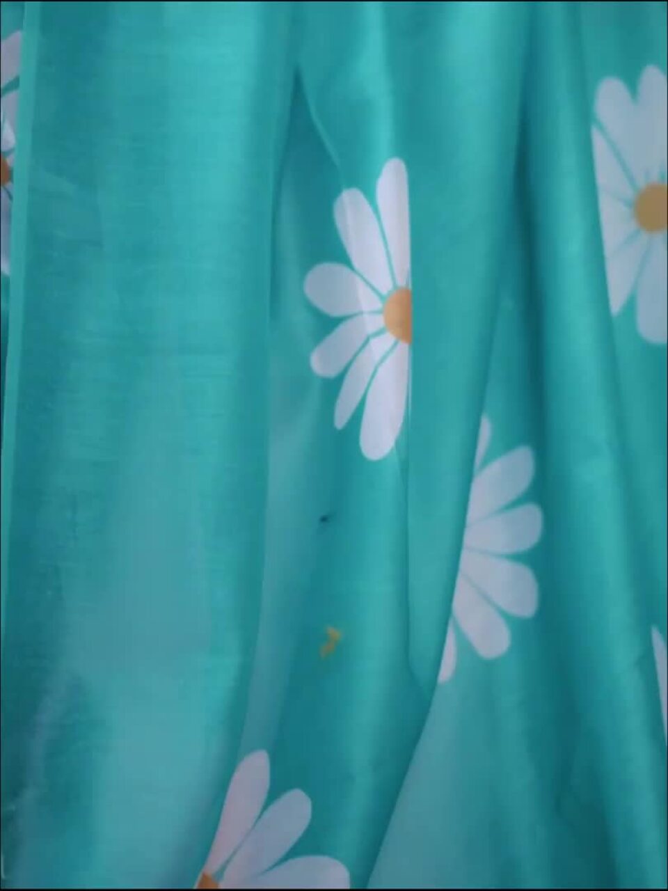 Floral Printed Ready‑to‑Wear Saree With Unstitched Blouse