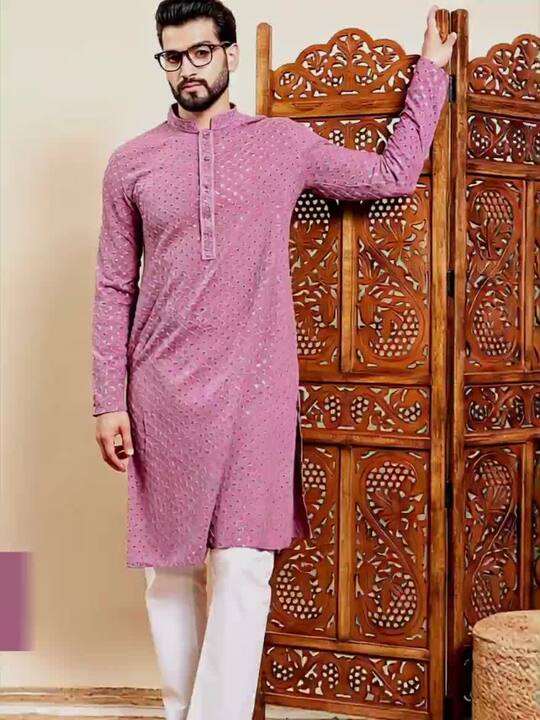 Embroidered Straight Kurta