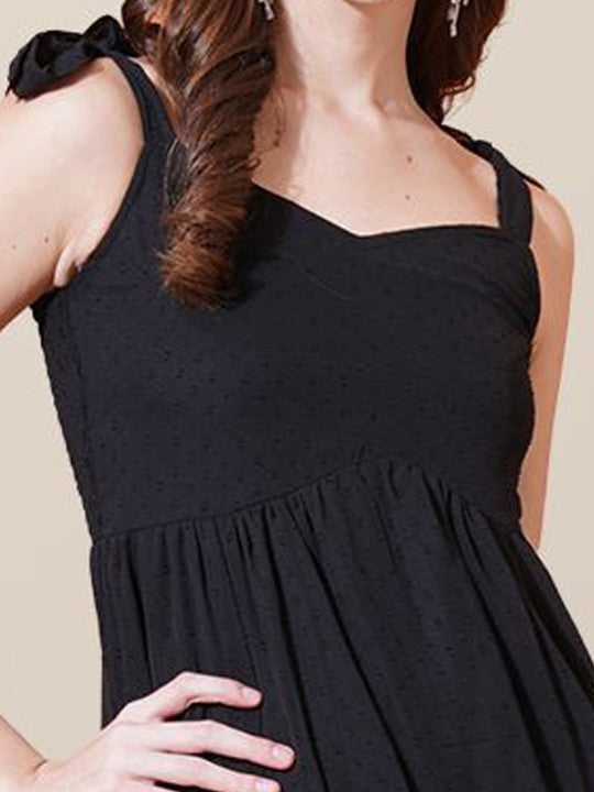 Print Georgette Fit & Flare Midi Dress
