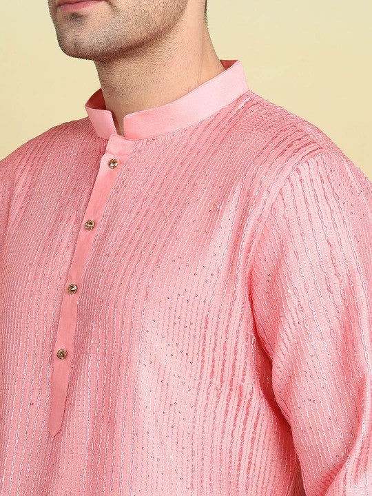Men Ethnic Motifs Embroidered Kurta