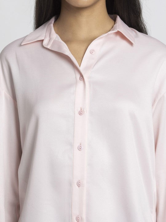 Women Relaxed Opaque Casual Shirt