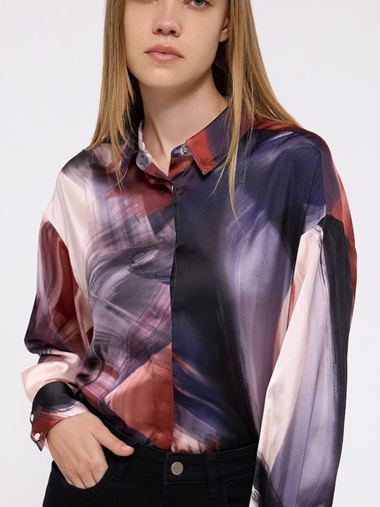 Women Opaque Printed Casual Shirt