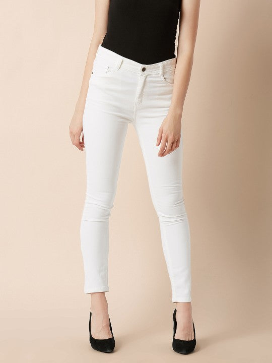Women Skinny Fit High-Rise Stretchable Jeans